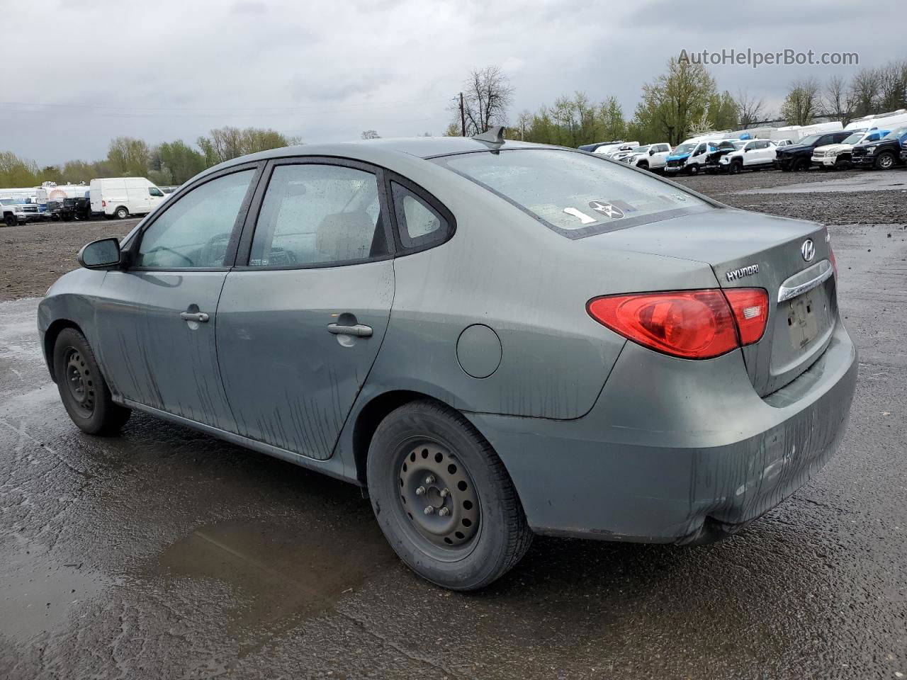 2010 Hyundai Elantra Blue Teal vin: KMHDU4AD1AU075407