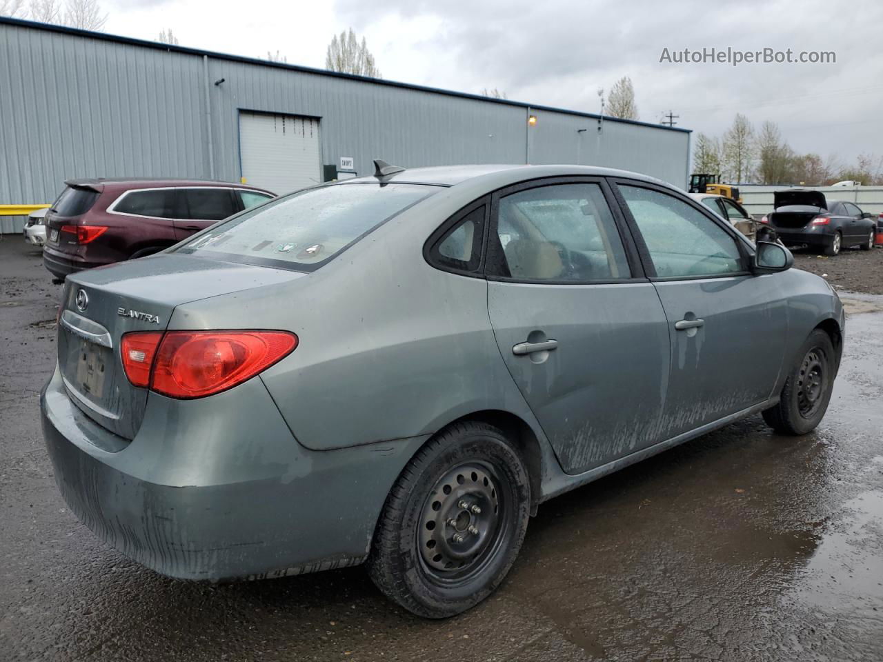 2010 Hyundai Elantra Blue Teal vin: KMHDU4AD1AU075407