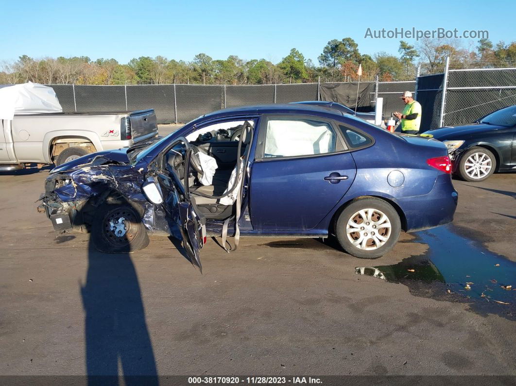 2010 Hyundai Elantra Gls Синий vin: KMHDU4AD1AU150266