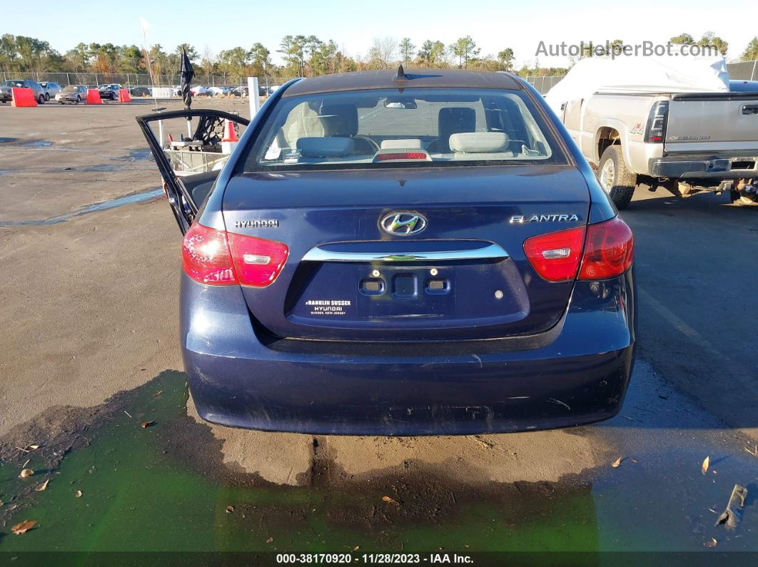 2010 Hyundai Elantra Gls Blue vin: KMHDU4AD1AU150266