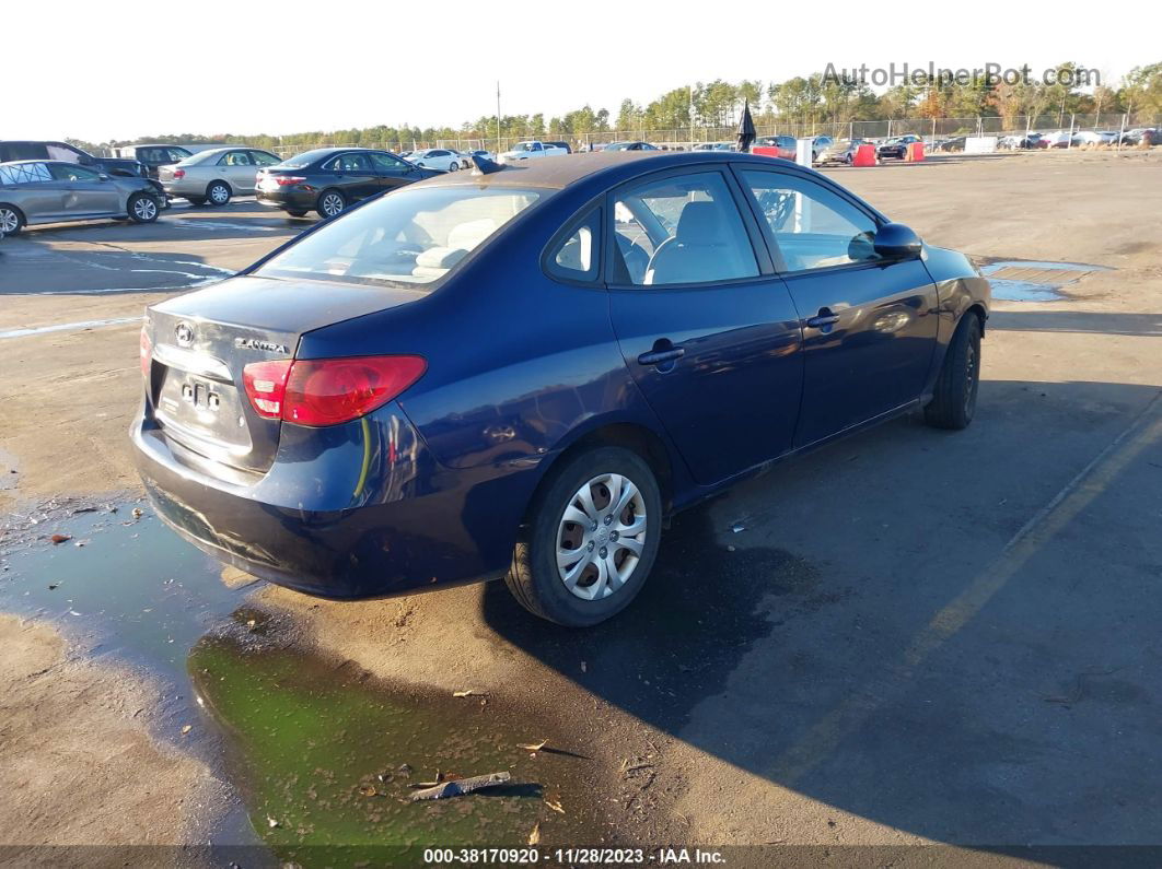 2010 Hyundai Elantra Gls Blue vin: KMHDU4AD1AU150266