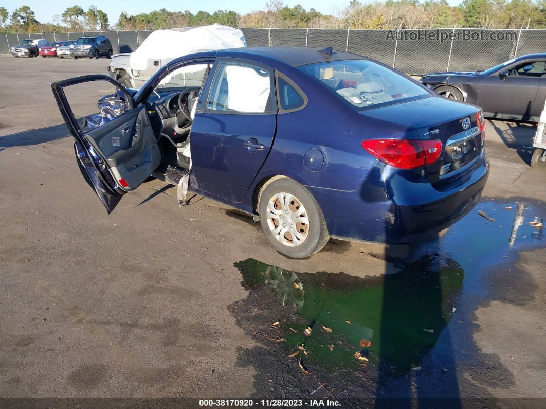 2010 Hyundai Elantra Gls Blue vin: KMHDU4AD1AU150266