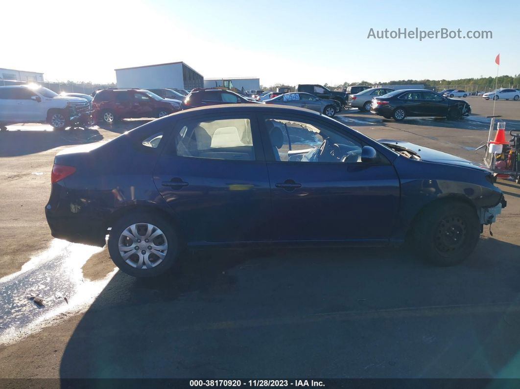 2010 Hyundai Elantra Gls Синий vin: KMHDU4AD1AU150266