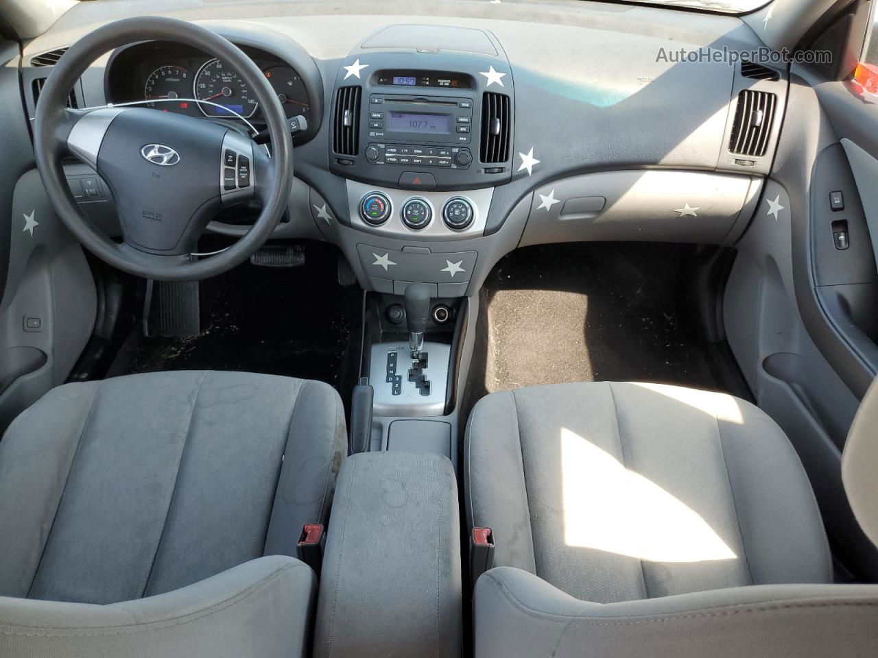 2010 Hyundai Elantra Blue Черный vin: KMHDU4AD1AU179900