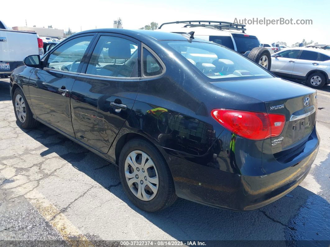 2010 Hyundai Elantra Gls Black vin: KMHDU4AD1AU180173