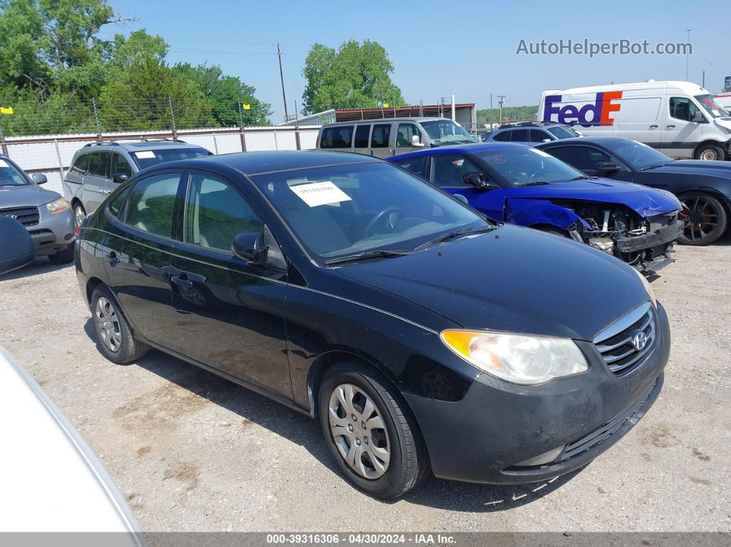 2010 Hyundai Elantra Gls Black vin: KMHDU4AD1AU189276