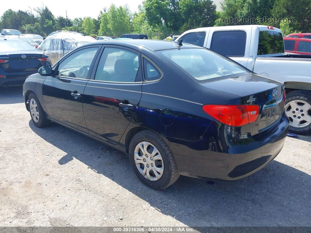 2010 Hyundai Elantra Gls Black vin: KMHDU4AD1AU189276