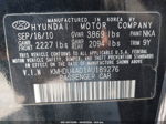 2010 Hyundai Elantra Gls Black vin: KMHDU4AD1AU189276