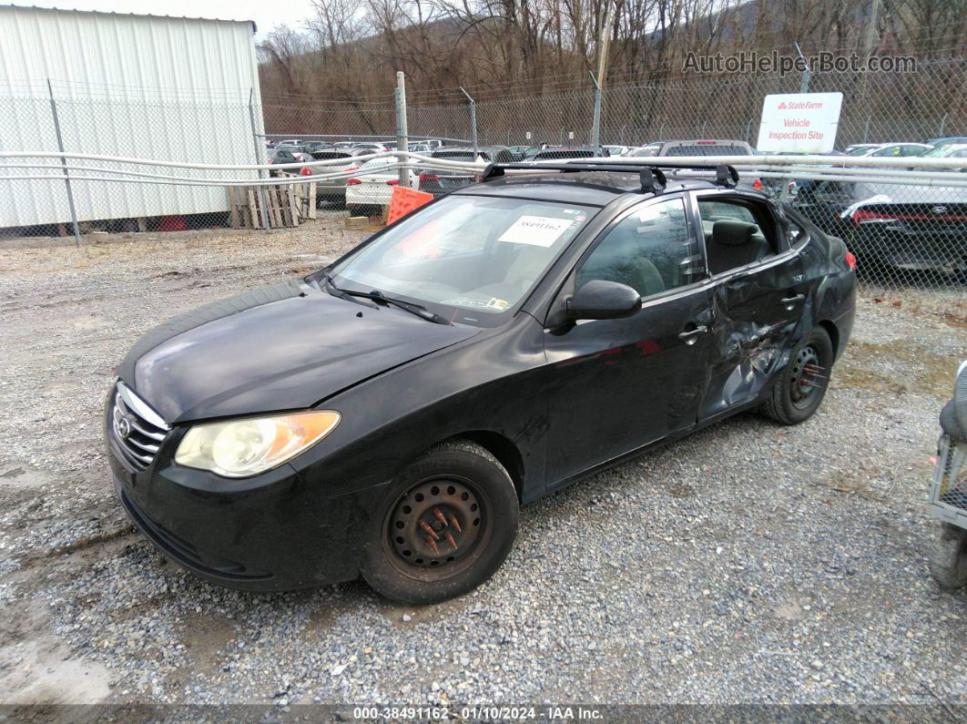 2010 Hyundai Elantra Blue Черный vin: KMHDU4AD1AU190217