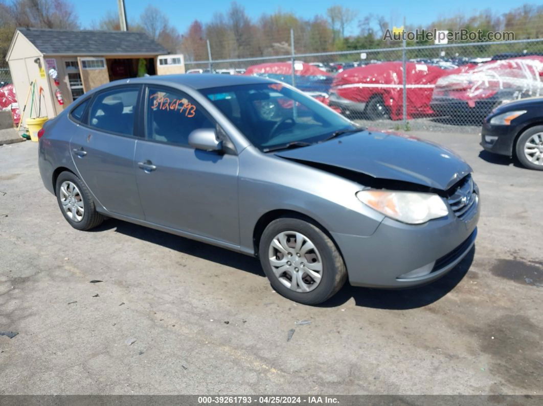 2010 Hyundai Elantra Gls Gray vin: KMHDU4AD1AU194915