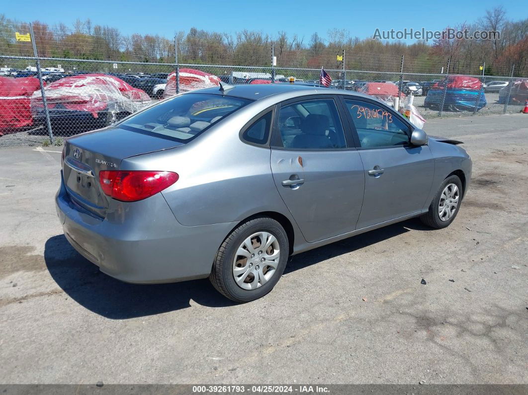 2010 Hyundai Elantra Gls Gray vin: KMHDU4AD1AU194915