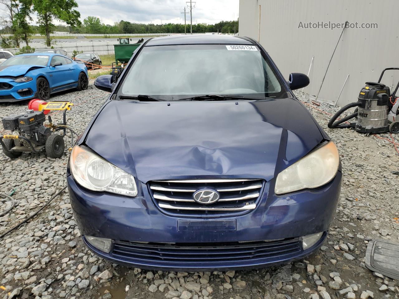 2010 Hyundai Elantra Blue Blue vin: KMHDU4AD1AU199418