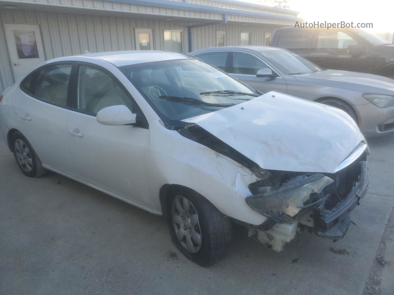 2010 Hyundai Elantra Blue White vin: KMHDU4AD1AU835674