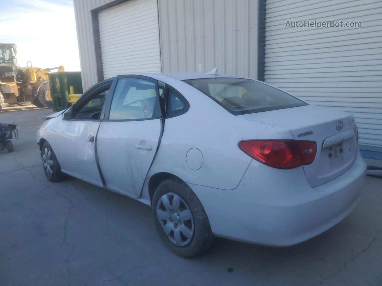 2010 Hyundai Elantra Blue White vin: KMHDU4AD1AU835674