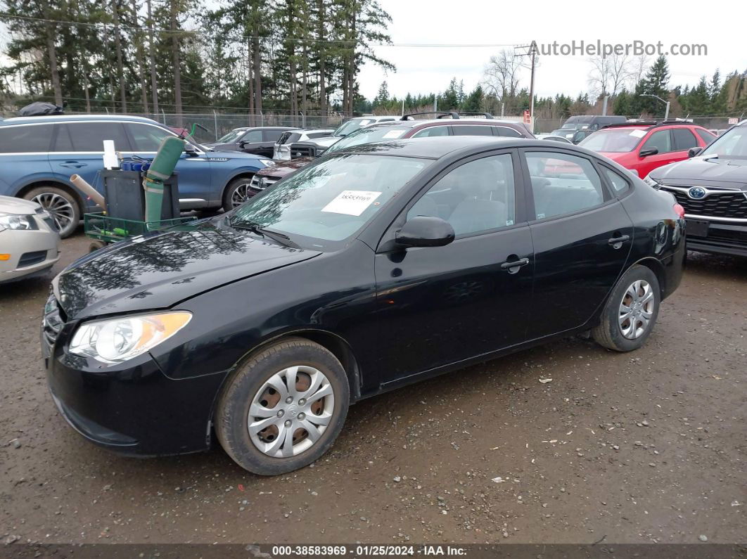 2010 Hyundai Elantra Blue Black vin: KMHDU4AD1AU883482