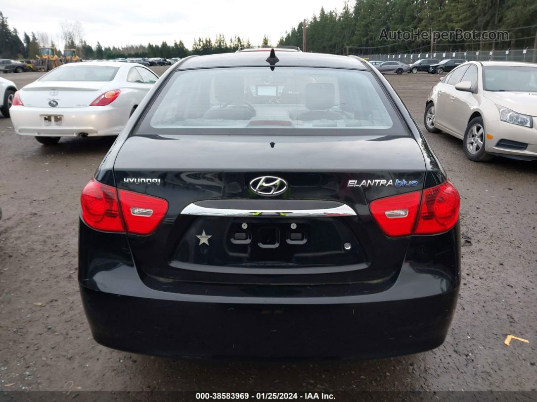 2010 Hyundai Elantra Blue Black vin: KMHDU4AD1AU883482