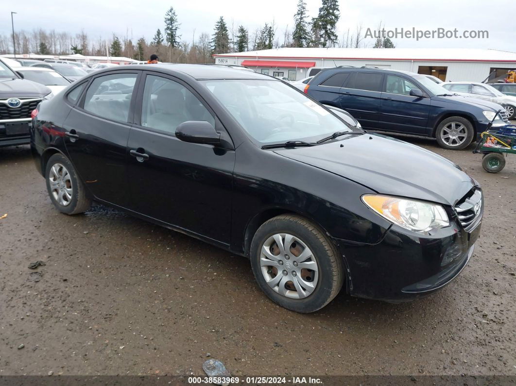 2010 Hyundai Elantra Blue Black vin: KMHDU4AD1AU883482