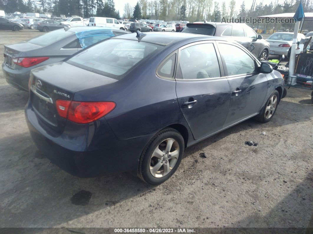 2010 Hyundai Elantra Se Синий vin: KMHDU4AD1AU910373