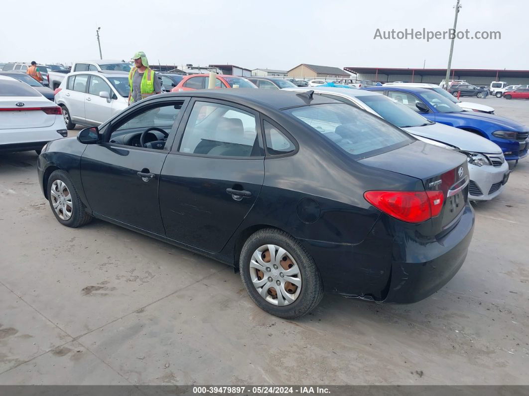 2010 Hyundai Elantra Gls Black vin: KMHDU4AD1AU972761