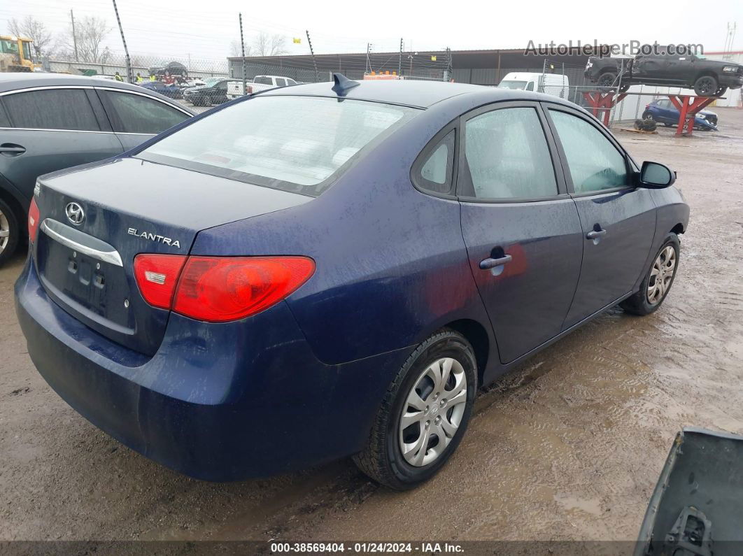 2010 Hyundai Elantra Gls Blue vin: KMHDU4AD2AU112139