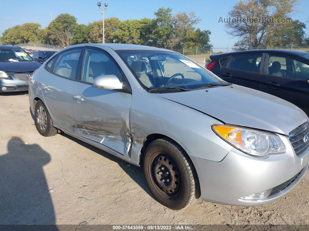 2010 Hyundai Elantra Gls Silver vin: KMHDU4AD2AU138286