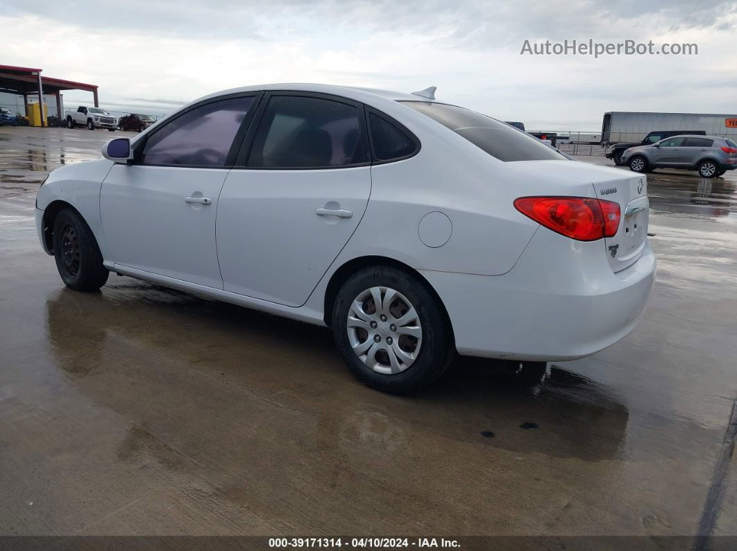 2010 Hyundai Elantra Gls White vin: KMHDU4AD2AU139549