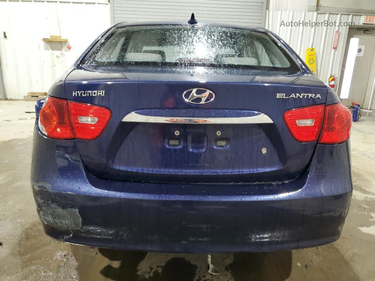 2010 Hyundai Elantra Blue Blue vin: KMHDU4AD2AU146890