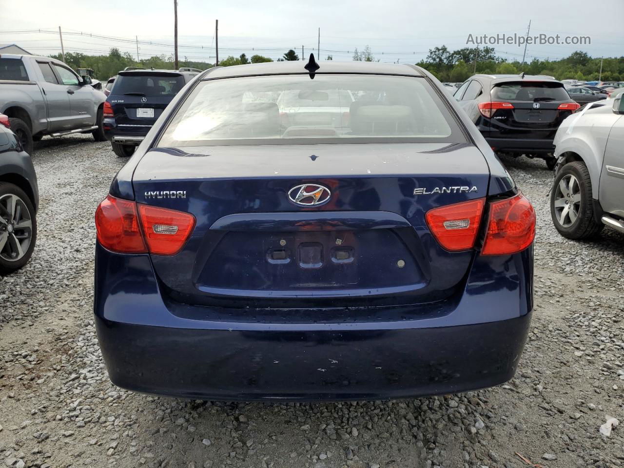 2010 Hyundai Elantra Blue Blue vin: KMHDU4AD2AU156867