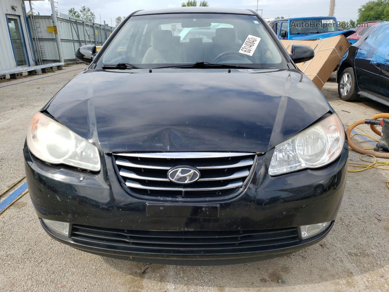 2010 Hyundai Elantra Blue Black vin: KMHDU4AD2AU177007