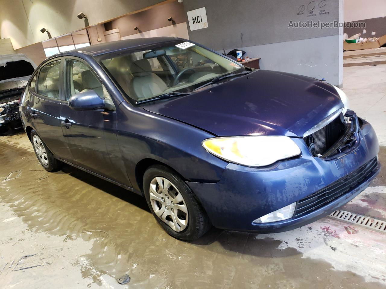 2010 Hyundai Elantra Blue Blue vin: KMHDU4AD2AU180828