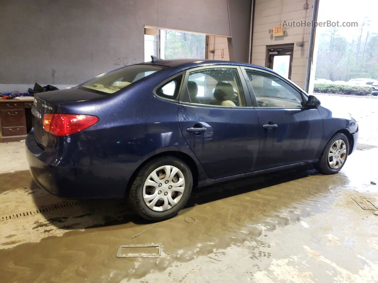 2010 Hyundai Elantra Blue Blue vin: KMHDU4AD2AU180828