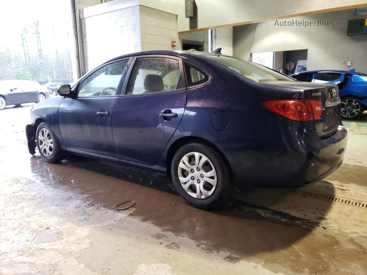 2010 Hyundai Elantra Blue Blue vin: KMHDU4AD2AU180828