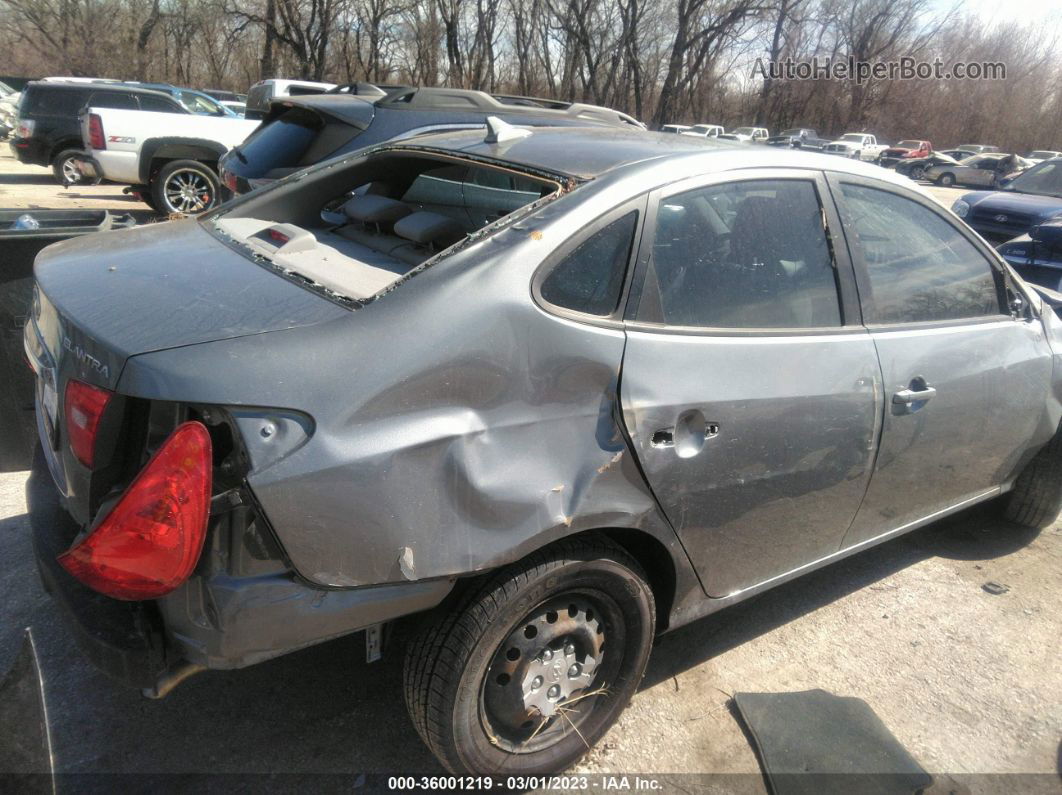 2010 Hyundai Elantra Gls Gray vin: KMHDU4AD2AU181459