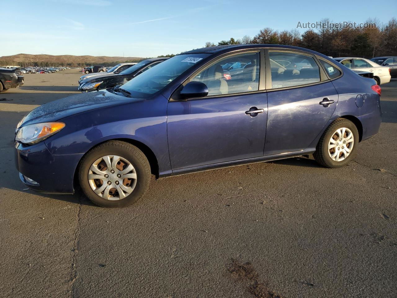 2010 Hyundai Elantra Blue Blue vin: KMHDU4AD2AU184149