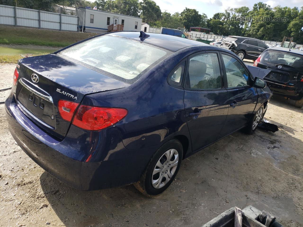 2010 Hyundai Elantra Blue Blue vin: KMHDU4AD2AU869090