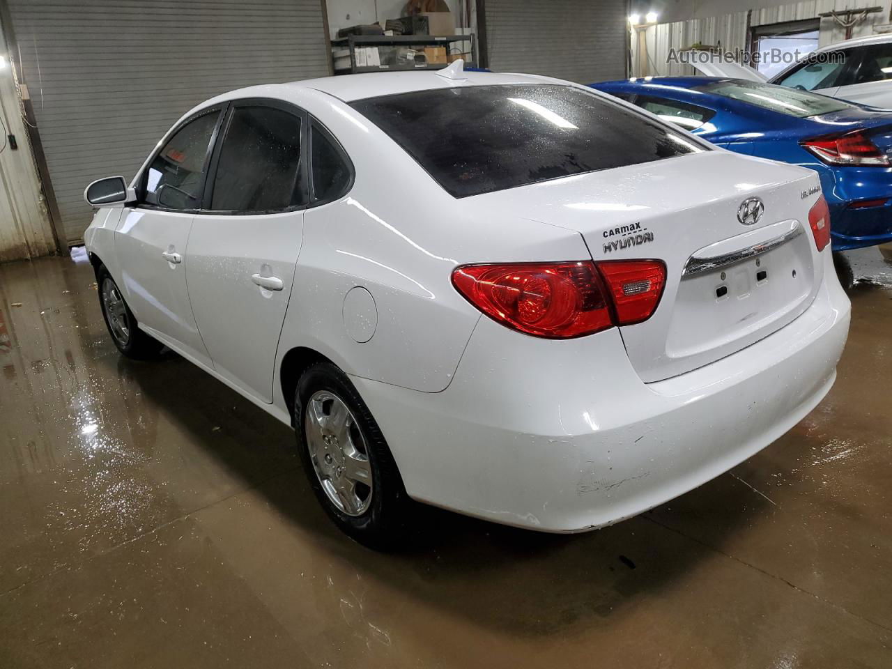 2010 Hyundai Elantra Blue White vin: KMHDU4AD2AU869638