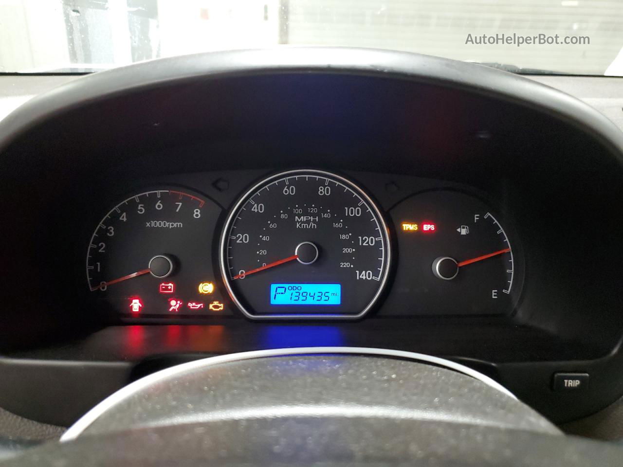 2010 Hyundai Elantra Blue Белый vin: KMHDU4AD2AU869638