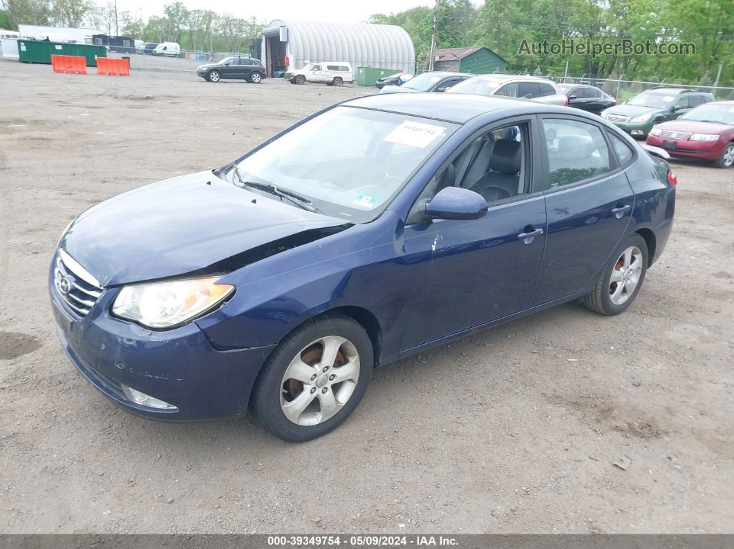 2010 Hyundai Elantra Se Blue vin: KMHDU4AD2AU876430