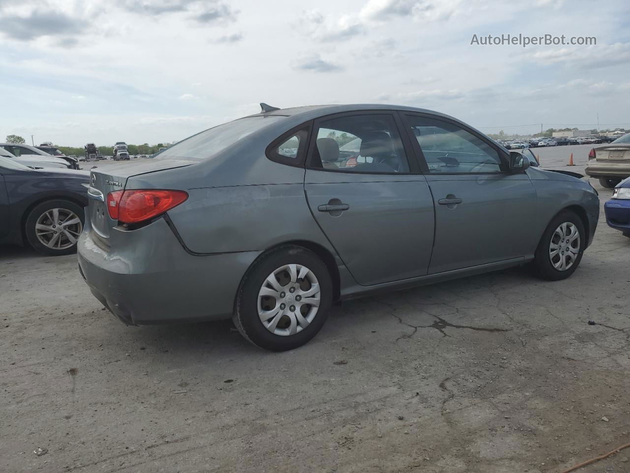 2010 Hyundai Elantra Blue Turquoise vin: KMHDU4AD2AU899318