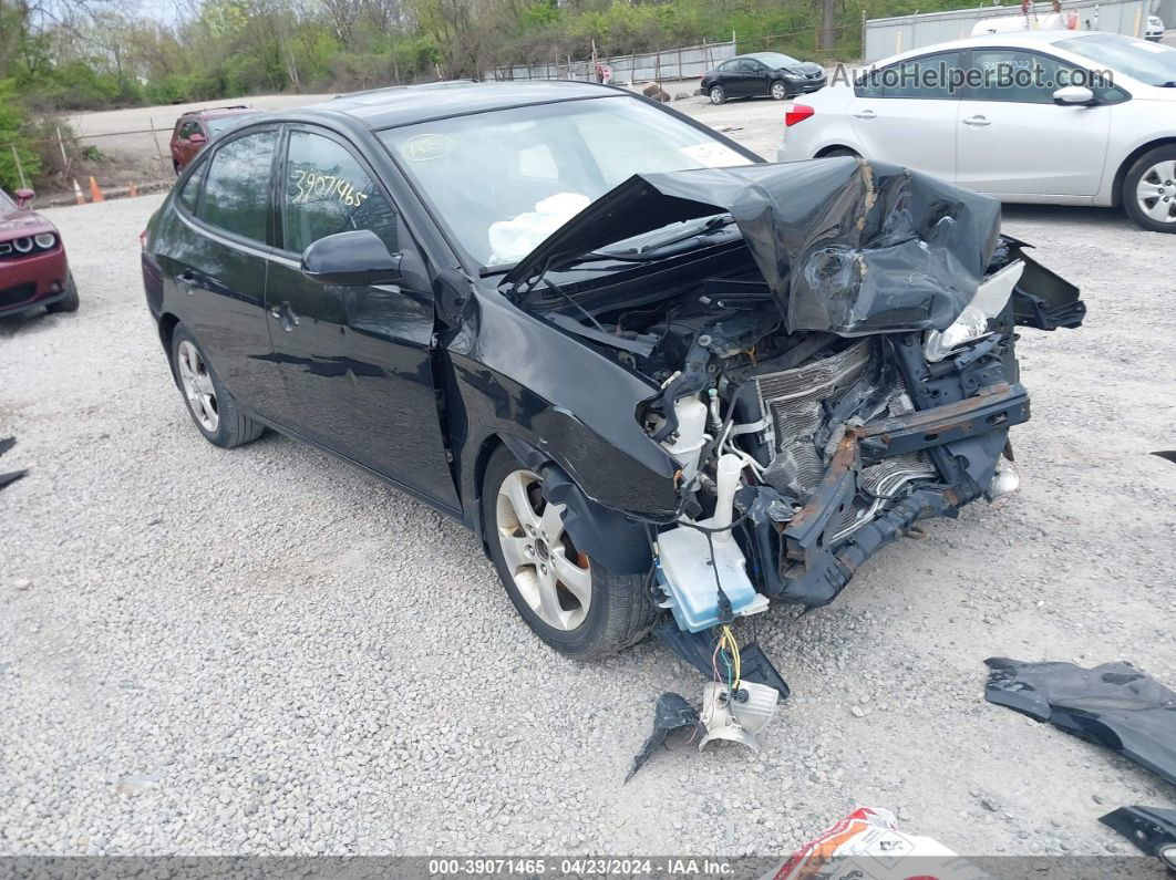 2010 Hyundai Elantra Se Black vin: KMHDU4AD2AU908115