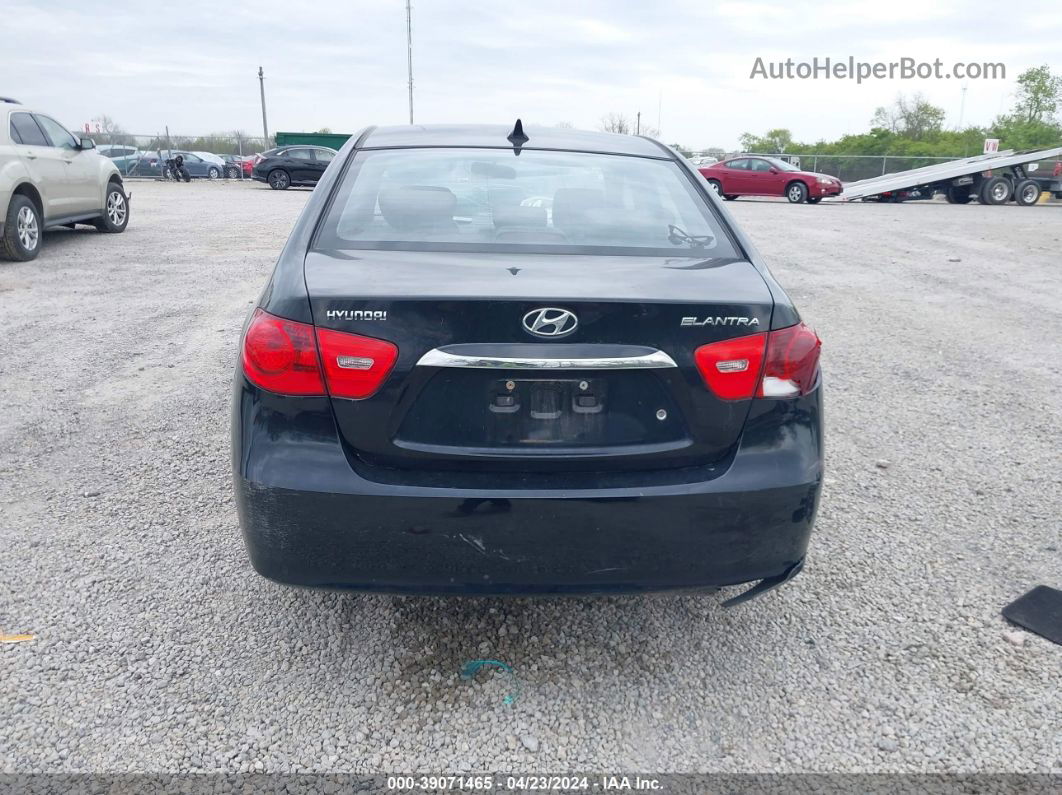 2010 Hyundai Elantra Se Black vin: KMHDU4AD2AU908115