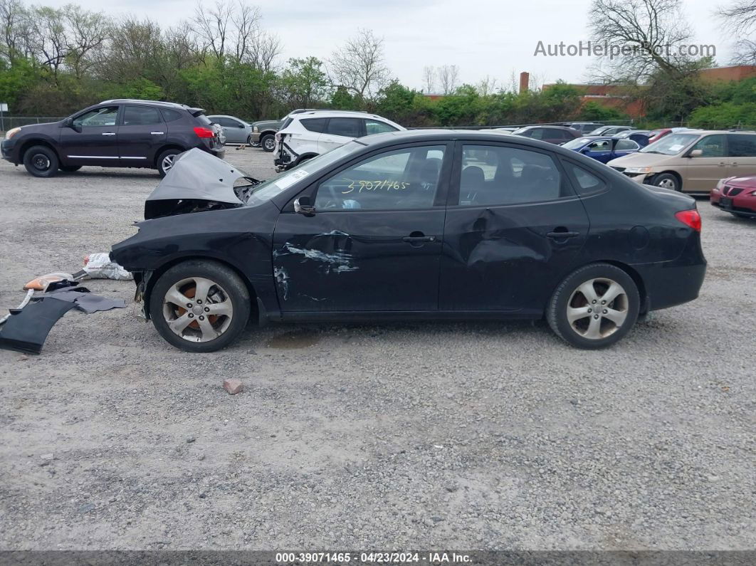 2010 Hyundai Elantra Se Black vin: KMHDU4AD2AU908115