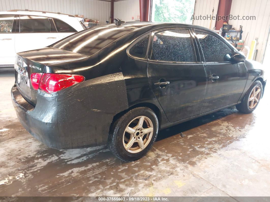 2010 Hyundai Elantra Gls Black vin: KMHDU4AD2AU914108