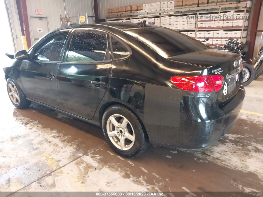 2010 Hyundai Elantra Gls Black vin: KMHDU4AD2AU914108