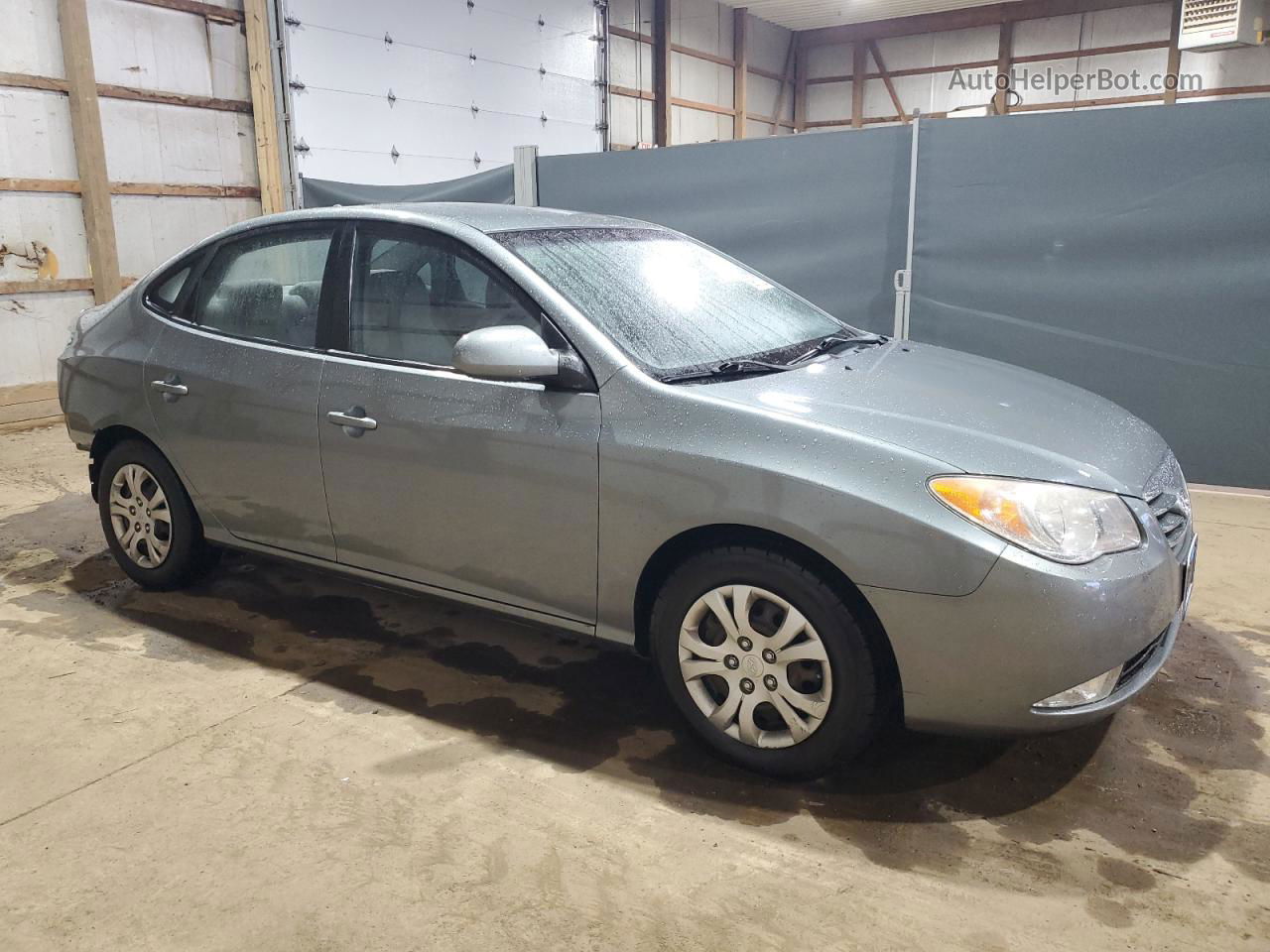 2010 Hyundai Elantra Blue Gray vin: KMHDU4AD2AU925500