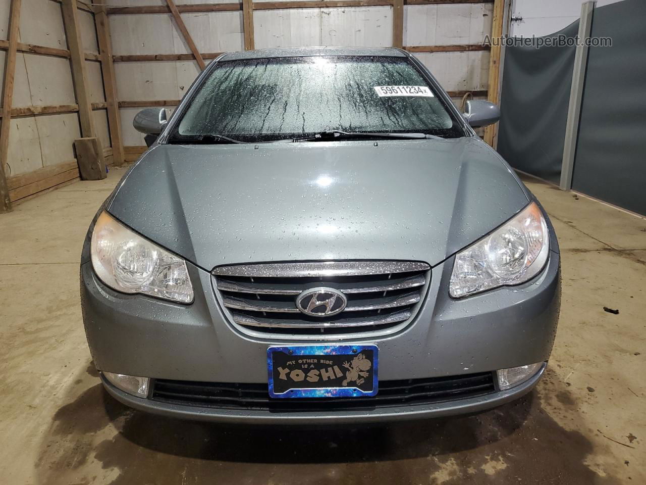 2010 Hyundai Elantra Blue Gray vin: KMHDU4AD2AU925500