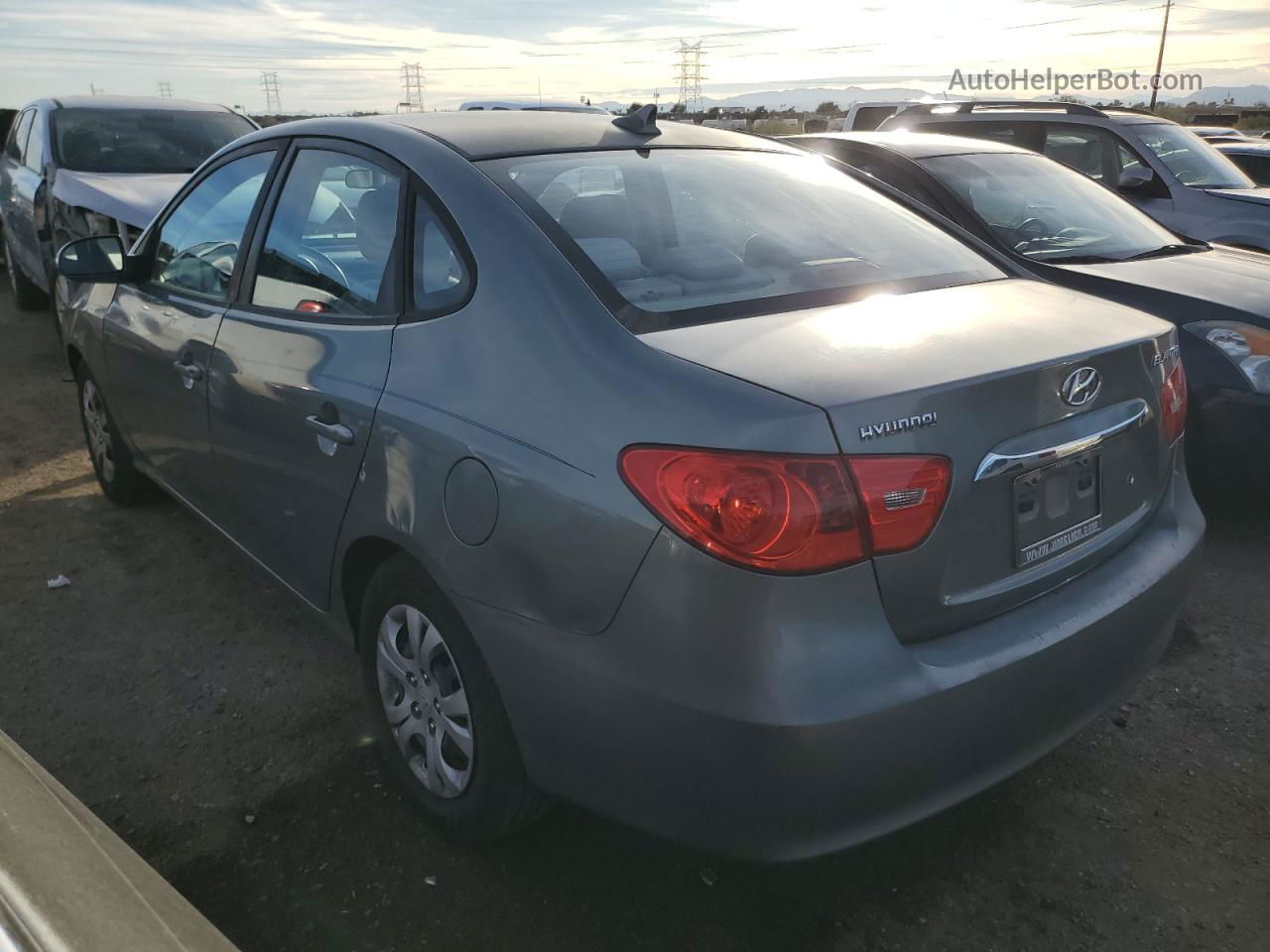 2010 Hyundai Elantra Blue Teal vin: KMHDU4AD2AU930115