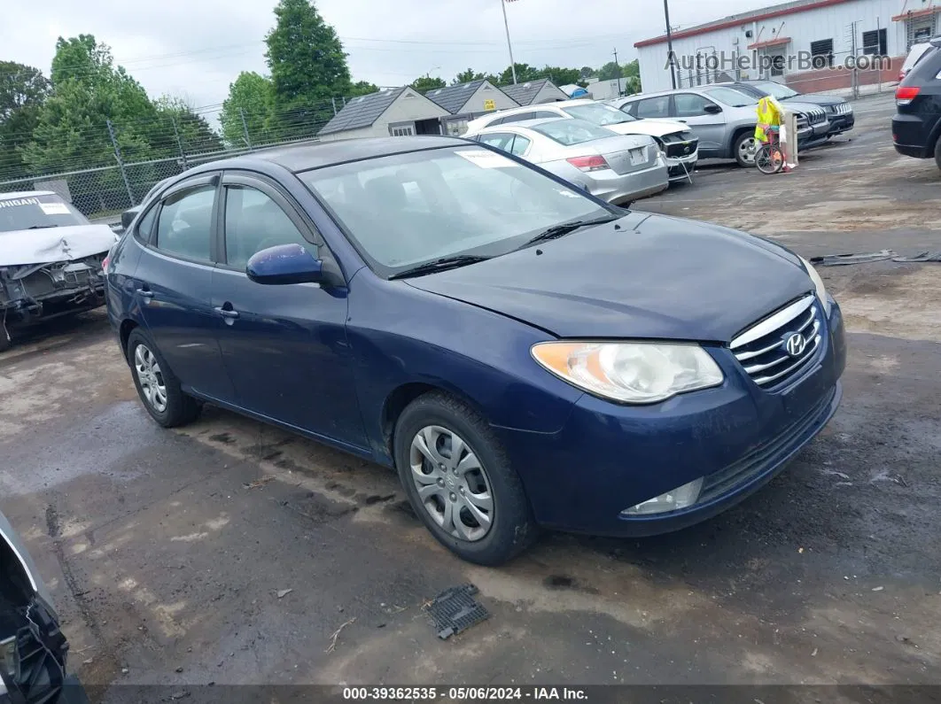 2010 Hyundai Elantra Gls Blue vin: KMHDU4AD2AU990878