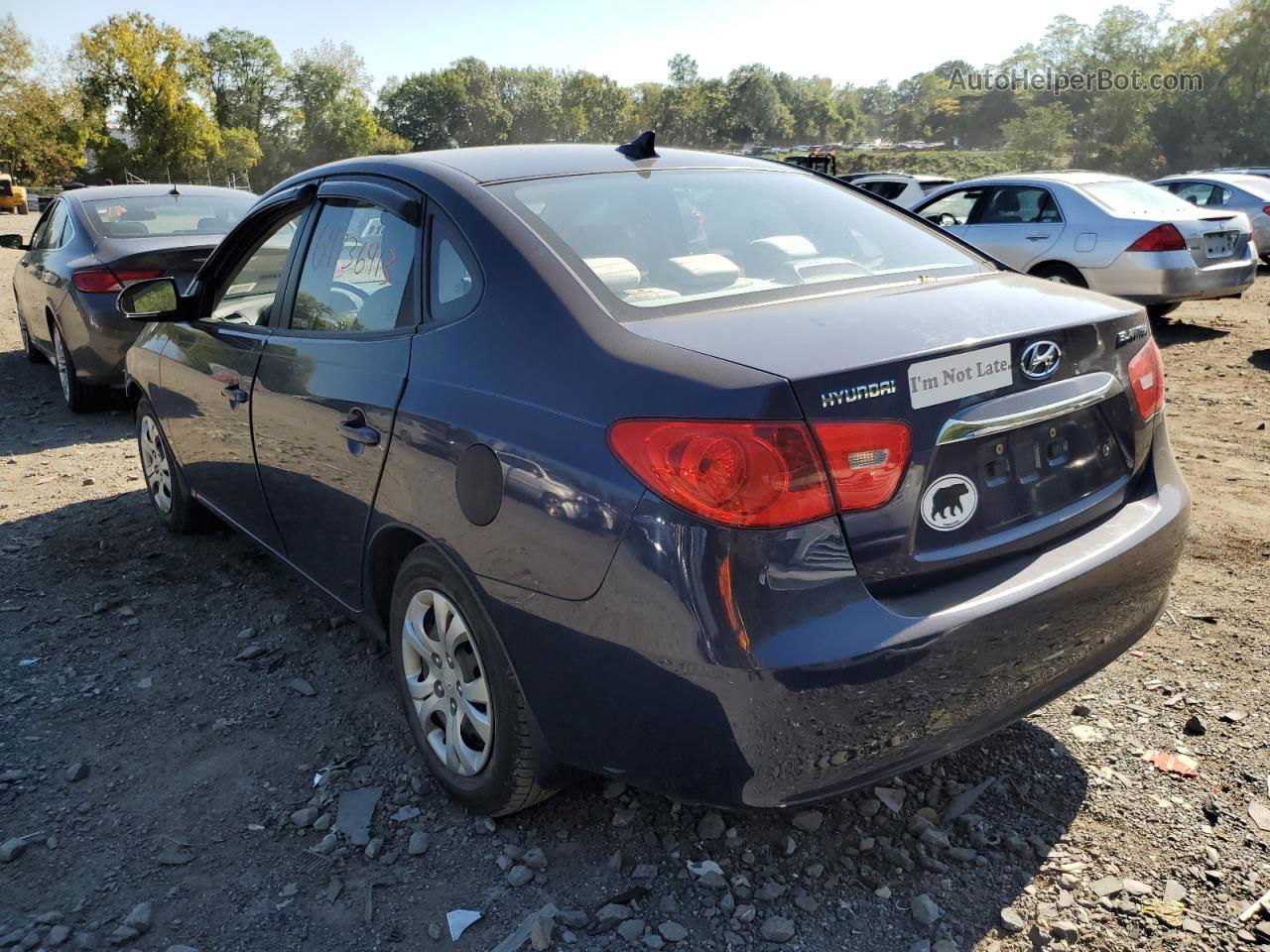 2010 Hyundai Elantra Blue Синий vin: KMHDU4AD3AU014849