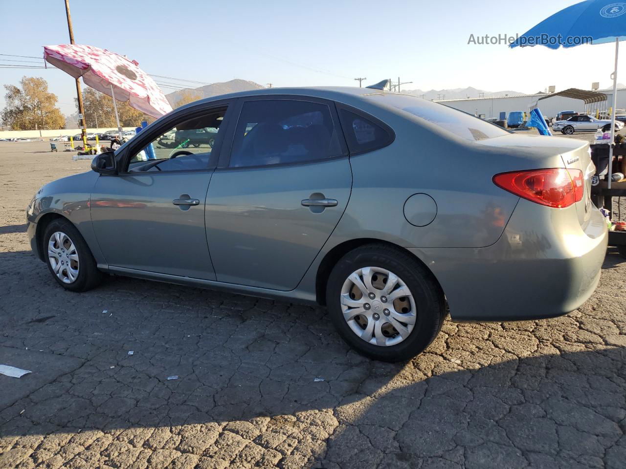 2010 Hyundai Elantra Blue Gray vin: KMHDU4AD3AU015659